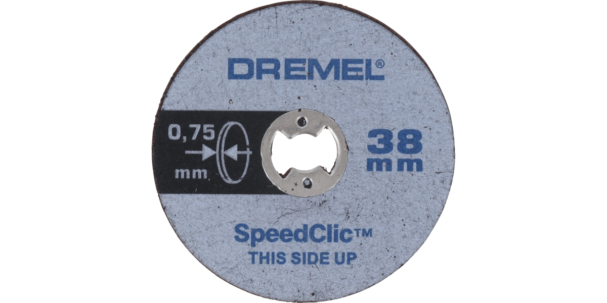 DREMEL® EZ SpeedClic: Thin Cutting Wheels. (SC409) 5 pieces image 1