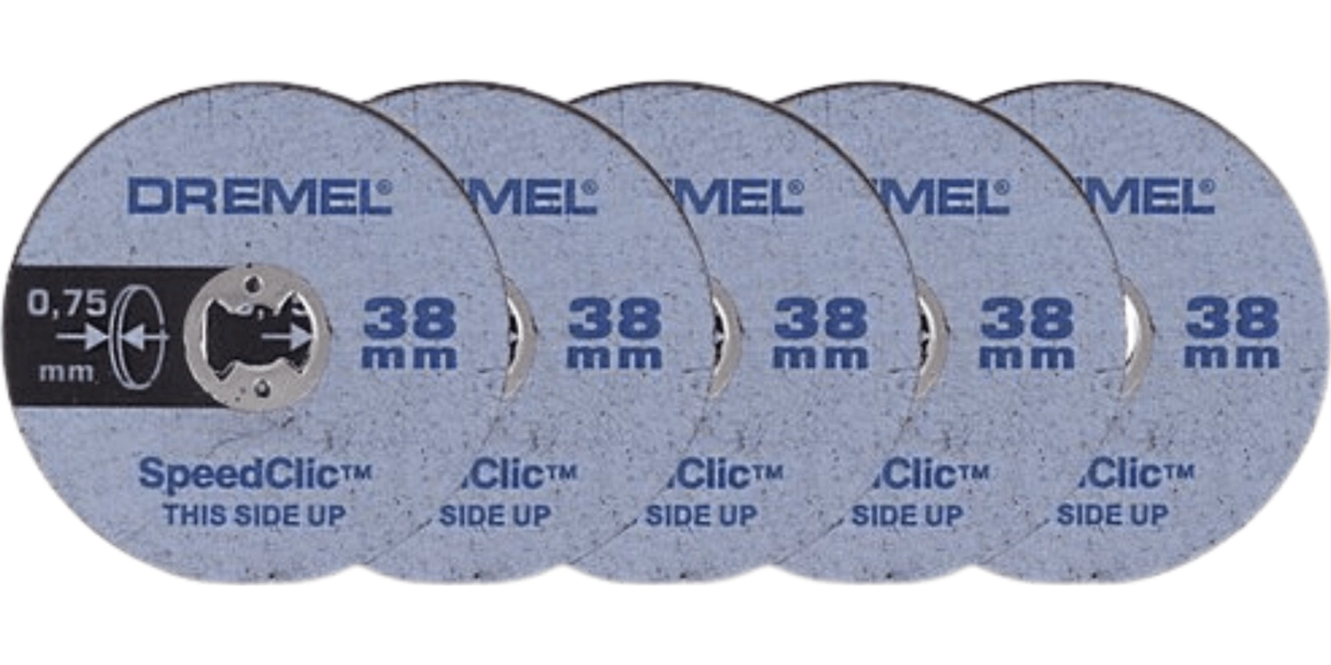 DREMEL® EZ SpeedClic: Thin Cutting Wheels. (SC409) 5 pieces image 3