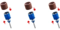 DREMEL® EZ SpeedClic: sanding mandrel & sanding bands (SC407) 3 pieces image 3