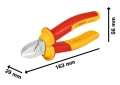 VDE Diagonal Side Cutters 160 mm Professional image 6