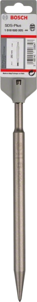SDS plus Pointed Chisel Without Rotation Stop  250 SDS plus 1 Pcs