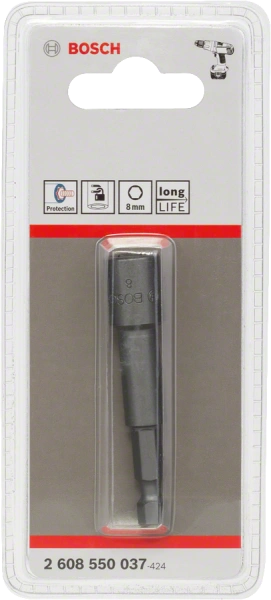 Extra Hard Nutsetter  GSR 6-25 TE Professional 65 7 1/4" hex shank M 4 1 Pcs