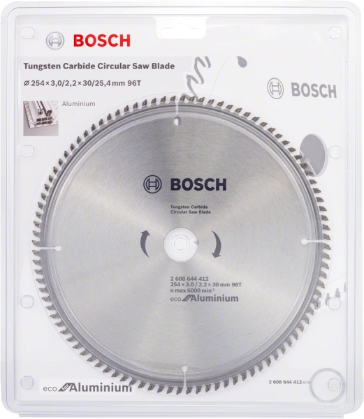 Eco for Aluminum Circular Saw Blade  250 30 3/2.2 80 1 Pcs