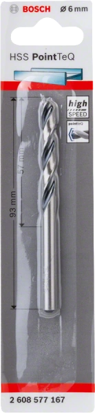 HSS Twist Drill Bit PointTeQ  1.00 12 34 1 10 Pcs