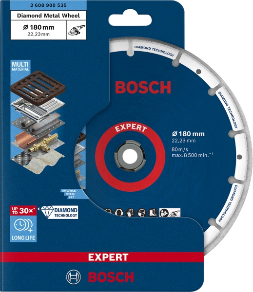 EXPERT Diamond Metal Wheel Cutting Disc 180 22.23 1 Pcs