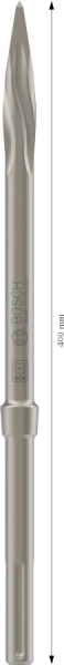 PRO SDS max-5C Pointed Chisel 400 SDS max