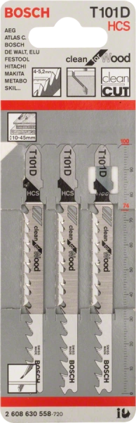 T 101 D Clean for Wood Jigsaw Blade image 2