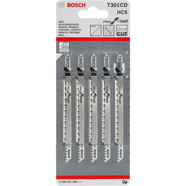 Jigsaw blade T 301 CD image 1