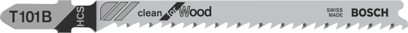T 101 B Clean for Wood Jigsaw Blade image 1