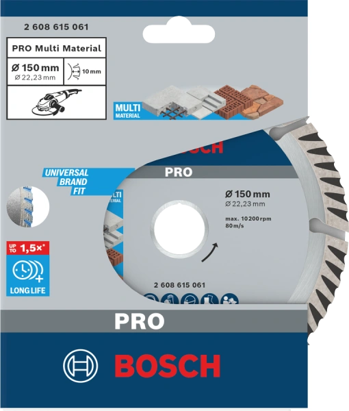 PRO Multi Material Diamond Cutting Disc image 3