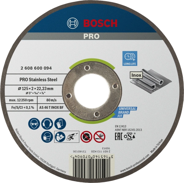 PRO Stainless Steel Bonded Cutting Disc image 1