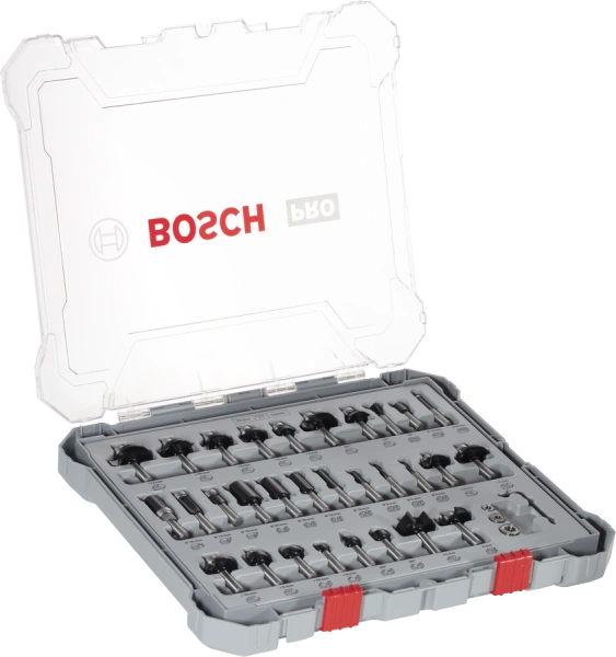 PRO Router Bit Mixed Set, 30 pcs image 1