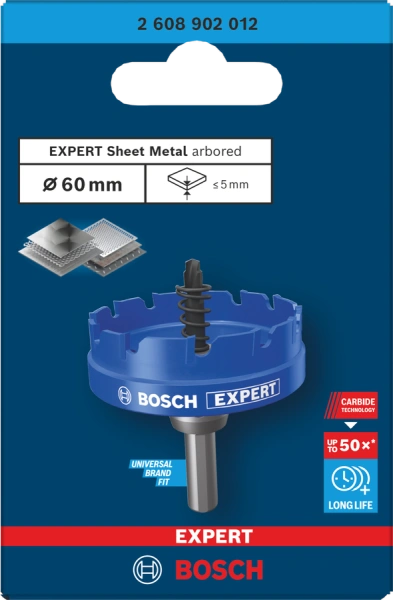 EXPERT Sheet Metal arbored Hole Saw image 2