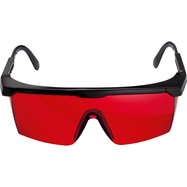Laser viewing glasses (red) Professional image 1